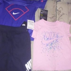 Brand New kids nike gear and brand new northface